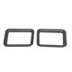 thumbnail image 5 of Embellecedor De Ventilación 2 Uds., Cubierta De Marco De Ventilación Lateral Para Salpicadero Superior Delantero, Textura De Fibra De Carbono Apta Para Toyota HiAce 2019 ANGGREK Dashboard Side Vent, 5 of 8