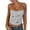 czb# GY1609, variant on CUZIBR Tank Tops For Women Classic Striped Slim Fit Spaghetti Strap Scoop Neck Low Cut High Waist Crop Top Fitted Ribbed Camisole Casual Summer Fashion Basic Tee Cozy Soft Dailywear,Coffee,XXL