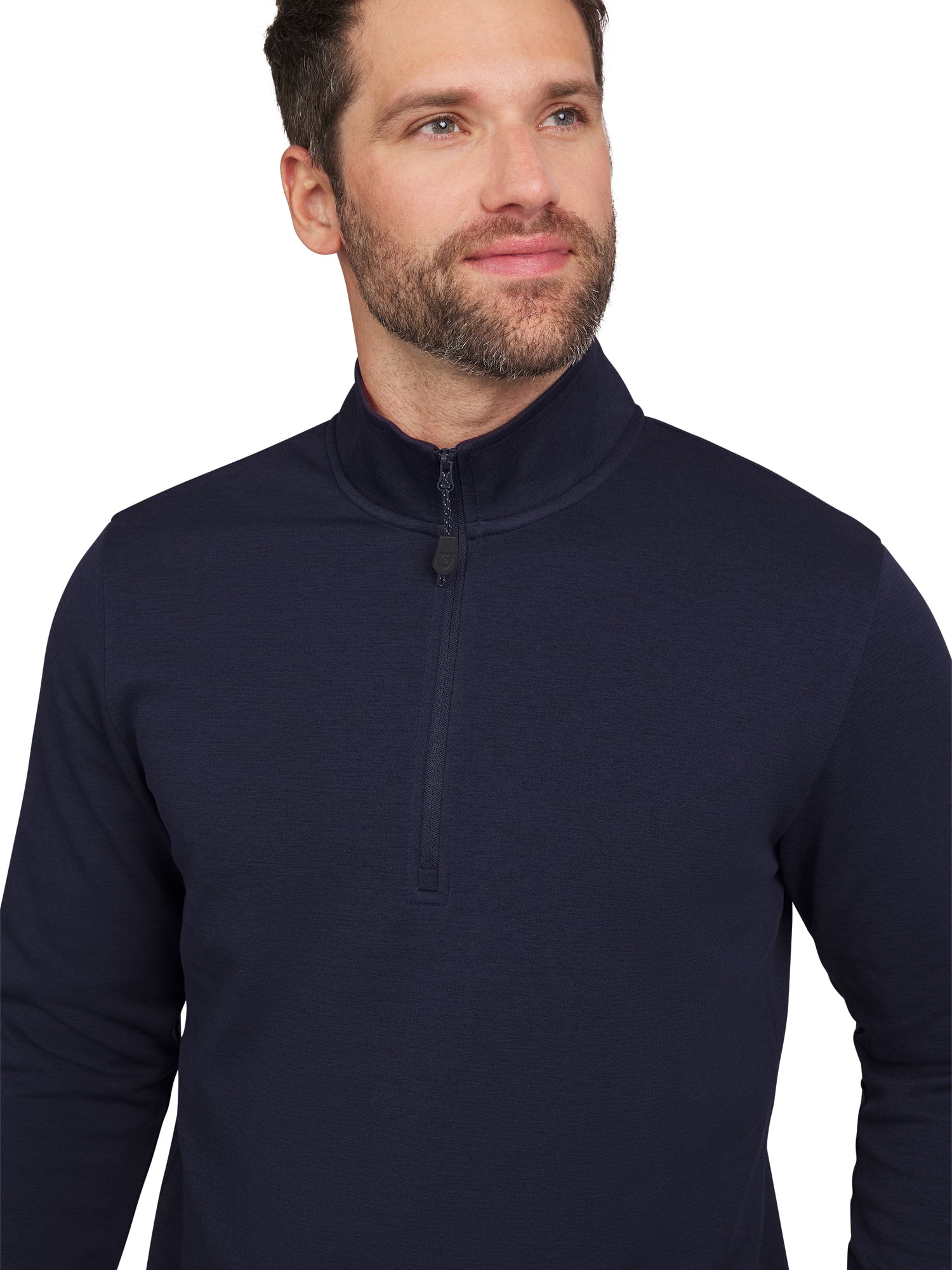 Chaps Golf Men's & Big Men's Fleece Quarter Zip Pullover Sweater, Sizes S-5XL