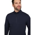 thumbnail image 4 of Chaps Golf Men's & Big Men's Fleece Quarter Zip Pullover Sweater, Sizes S-5XL, 4 of 5
