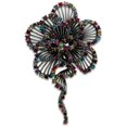 thumbnail image 1 of Alamode LO2395 Femmes Imitation Broches en Métal Blanc Rhodium avec Cristal de Qualité Supérieure en Couleur Multi, 1 of 1