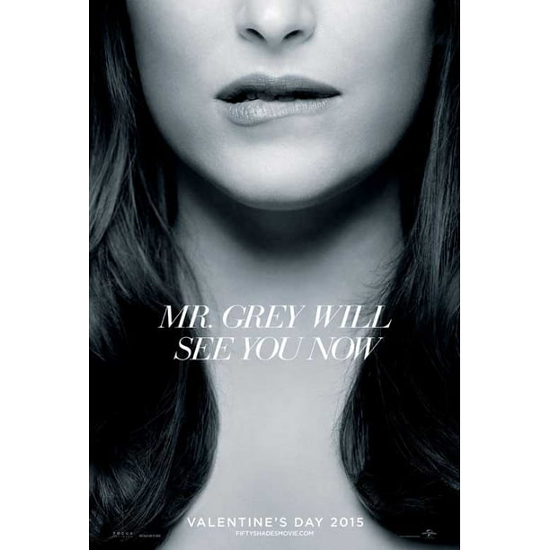 Fifty Shades Of Grey 15 27x40 Movie Poster Walmart Com Walmart Com
