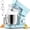 Blue, variant on Stand Mixer, 6QT 10+P Speed Tilt- Kitchen Electric Mixer,  Mixer with Stainless Steel Bowl, Dough Hook, Flat Beater, Wire Whisk, Splash Guard for Daily Use - Black