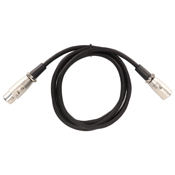 Cable XLR Macho A Hembra, Cable De Sonido XLR Con Bloqueo Automático, Conector De 4,9 Pies Sin Pérdidas Para Cine En Casa
