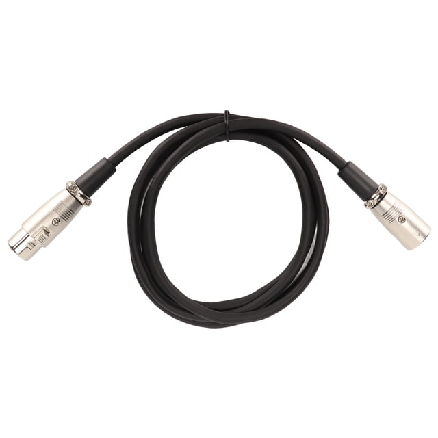 Cable XLR Macho A Hembra, Cable De Sonido XLR Con Bloqueo Automático, Conector De 4,9 Pies Sin Pérdidas Para Cine En Casa