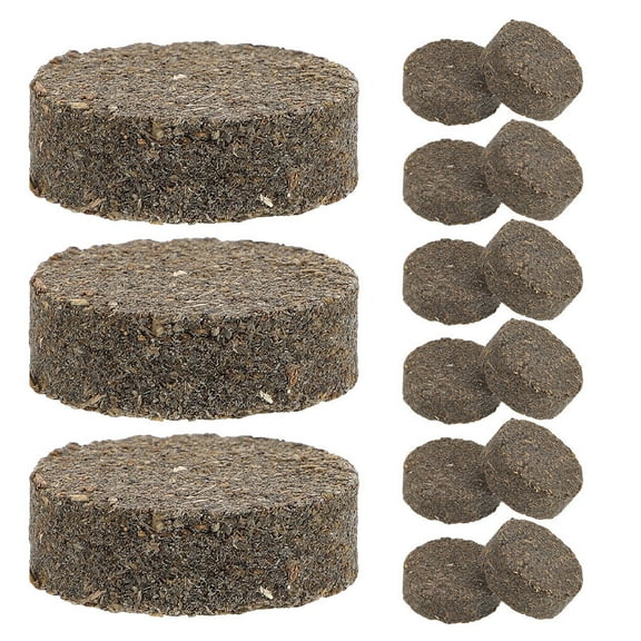 Raindrops Natural Wood Wax Fire Starter Blocks for Camping Quick Ignition 40Pcs