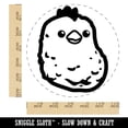thumbnail image 2 of Cute Chicken Nugget Self-Inking Rubber Stamp Ink Stamper - Black Ink - Large 1-1/2 Inch, 2 of 7