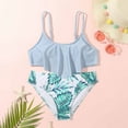 thumbnail image 6 of Utoimkio Girls Bathing Suit Two Piece Swimsuit Bikini Beach Wear for Girls 8-14 Years, 6 of 9