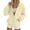 A Beige, variant on Hpapadks Zip Up Sweatshirt Women Casual Long Sleeve Solid Color Cardigan Hoodless Sweatshirt A Beige L