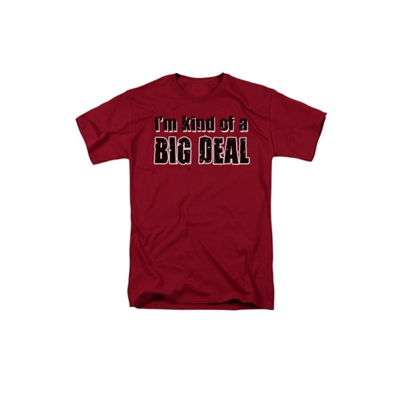 I'm Kind of a Big Deal Funny Humorous Saying Red Adult T-Shirt