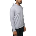 thumbnail image 3 of X RAY JEANS Mens Long Sleeve Hooded T-Shirt, Cloud Grey, XL, 3 of 6