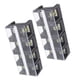 thumbnail image 5 of Tira De Terminales De Filas Dobles, Tornillo M6 TC Niquelado Fijo Tira De Terminales Cubiertas De Filas Dobles Universales 600V 100A 2 Piezas Para Circuitos Electrónicos Para La, 5 of 8