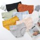 thumbnail image 2 of Delna Coleccionar Pedidos Ropa Interior De Mujer Estudiantes Versión Coreana Color Sólido Transpirable Media Cintura Chica Sexy Pantalones Lindospangjing, 2 of 4