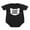 black-style, variant on Crazy Cat Baby Bodysuit Infant Cotton Romper Newborn Boy Girl White-style 3-6M