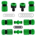 thumbnail image 1 of 1 Juego de Conectores y Accesorios para Manguera de Jardín, Kit de Conectores de Plástico para Grifo de Manguera de Jardín, Conector para Manguera., 1 of 8