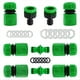 thumbnail image 1 of 1 Juego de Conectores y Accesorios para Manguera de Jardín, Kit de Conectores de Plástico para Grifo de Manguera de Jardín, Conector para Manguera., 1 of 5