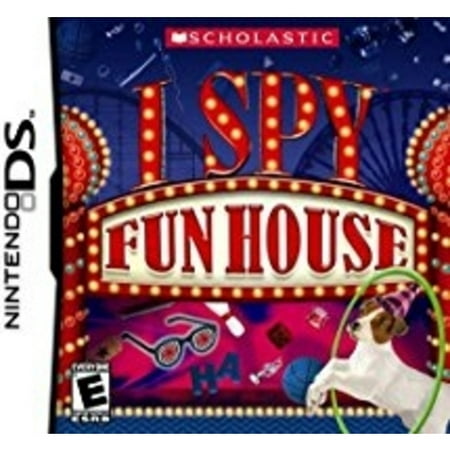 Scholastic I Spy Funhouse (Nintendo DS) *The DLC (Downloadable Content)  Trials/Subscriptions may or may not be included and are not guaranteed to work*