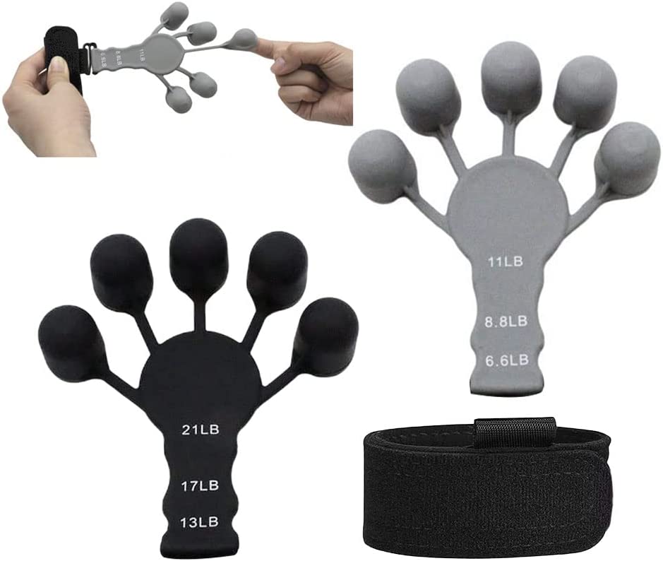 Finger Strengthener, 2023 Premium Finger Exerciser Hand Strengthener, 6