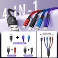 thumbnail image 3 of Cable de carga Firsting Dual IP 4 en 1 Multi [1 paquete de 1,5 m], 3 of 9