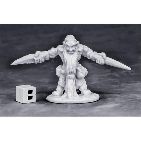 Bones - Dwarf Royal Weapomaster W3 Miniatures