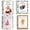 christmas card gift book * 4 Pieces, variant on Christmas Gift Card Booklet 3 Pack, Spiral Bound Holders with 10 Pages, Red Tree Design for Holiday Giving