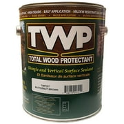 "TWP 207 Butternut Brown Shake and Shingle Sealant - Professional Strength, Deep Penetrating Wood Protectant, UV & Water Resistant, Easy Apply - 1 Gallon