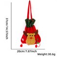 thumbnail image 3 of Clearance Christmas Decoration! Christmas Decorations Christmas Gift New Christmas Gift Bag Handbag Party Decoration Children's Christmas Eve Bag Velvet Drawstring Gift Bag Savings, 3 of 6