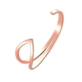 thumbnail image 2 of Xihbxyly Ofertas Prime Pulsera abierta en forma de C Pulsera geométrica irregular de moda Joyería de personalidad para mujer, 2 of 2