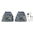 thumbnail image 3 of SoundPRO SPS-4000-SL SPS-4000 5-In. 14-Watt-RMS Solar-Rechargeable Bluetooth Multi-Link Nexus Rock Speakers (Slate Gray), 3 of 8