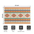 thumbnail image 5 of Colorful Geometric Striped Pattern Door Rugs,Washable Non Slip Door Mats Indoor,Decorative Door Mats,Entry Mat Indoor for Entrance,Bedroom,Kitchen,Bathroom,20"x32", 5 of 6