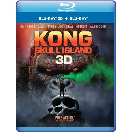 Kong Skull Island 3d Blu Ray Blu Ray Digital Hd Walmart Com