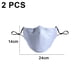 thumbnail image 2 of Máscara de tela tridimensional protección contra el frío diadema cálida máscara de invierno, 2 of 5