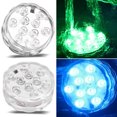 thumbnail image 3 of Luz Control Remoto Sumergible Impermeable LED Luz Color Cambiante Acuario Pecera Decoración, 3 of 8