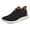 Black, variant on SUYSTEX Men's Fashion Dress Sneakers Casual Walking Shoes Hands Free Slip-On Sneakers Business Comfortable Lightweight Mesh Oxford Dress Shoes