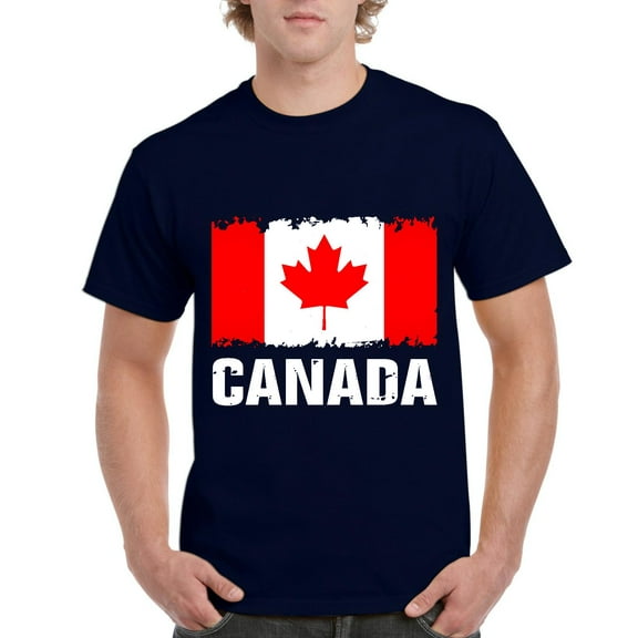 IWPF - Men's T-Shirt Short Sleeve - Canada Flag