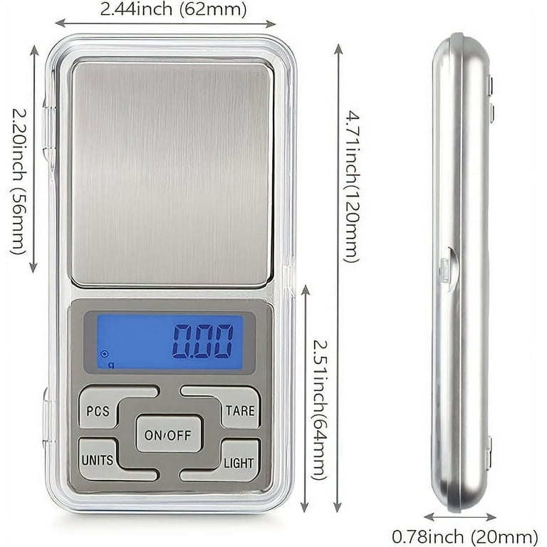 Goxawee Accurate Digital Pocket Scale, Electronic Mini Scale Gram