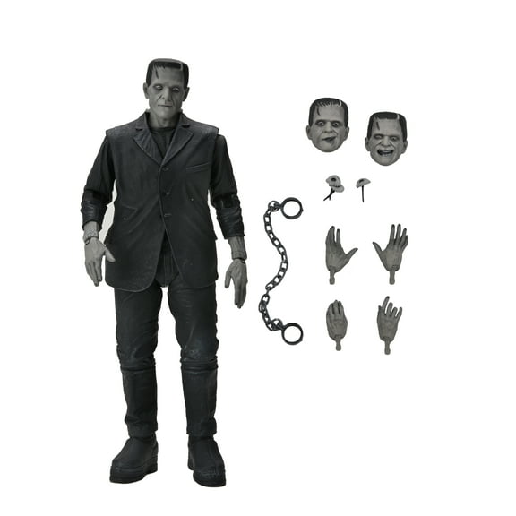 Universal Monsters - Ultimate Frankenstein's Monster (B&W) - 7” Scale Action Figure