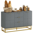 thumbnail image 1 of HOMCOM 3-Drawer Storage Cabinet Sideboard for Dining Room, Living Room, 1 of 5