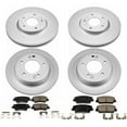 thumbnail image 2 of PowerStop Front and Rear Geomet Coated Brake Rotor and Pad Kit Fits: HYUNDAI KIA Select Models CRK7583, 2 of 5