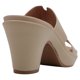 thumbnail image 3 of Sandalia con tacón Pou en Piel vegana – Beige, 3 of 3