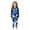 Dark Blue, variant on Leey-World Toddler Girl Halloween Pajamas Toddler Soft Comfy Round Neck Sleepwear 2Pcs Pjs Long Sleeve Warm Long Pajamas
