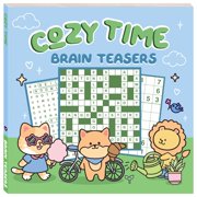 Hinkler Cozy Time Puzzle Book Collection 3pk for Relaxation and Entertainment