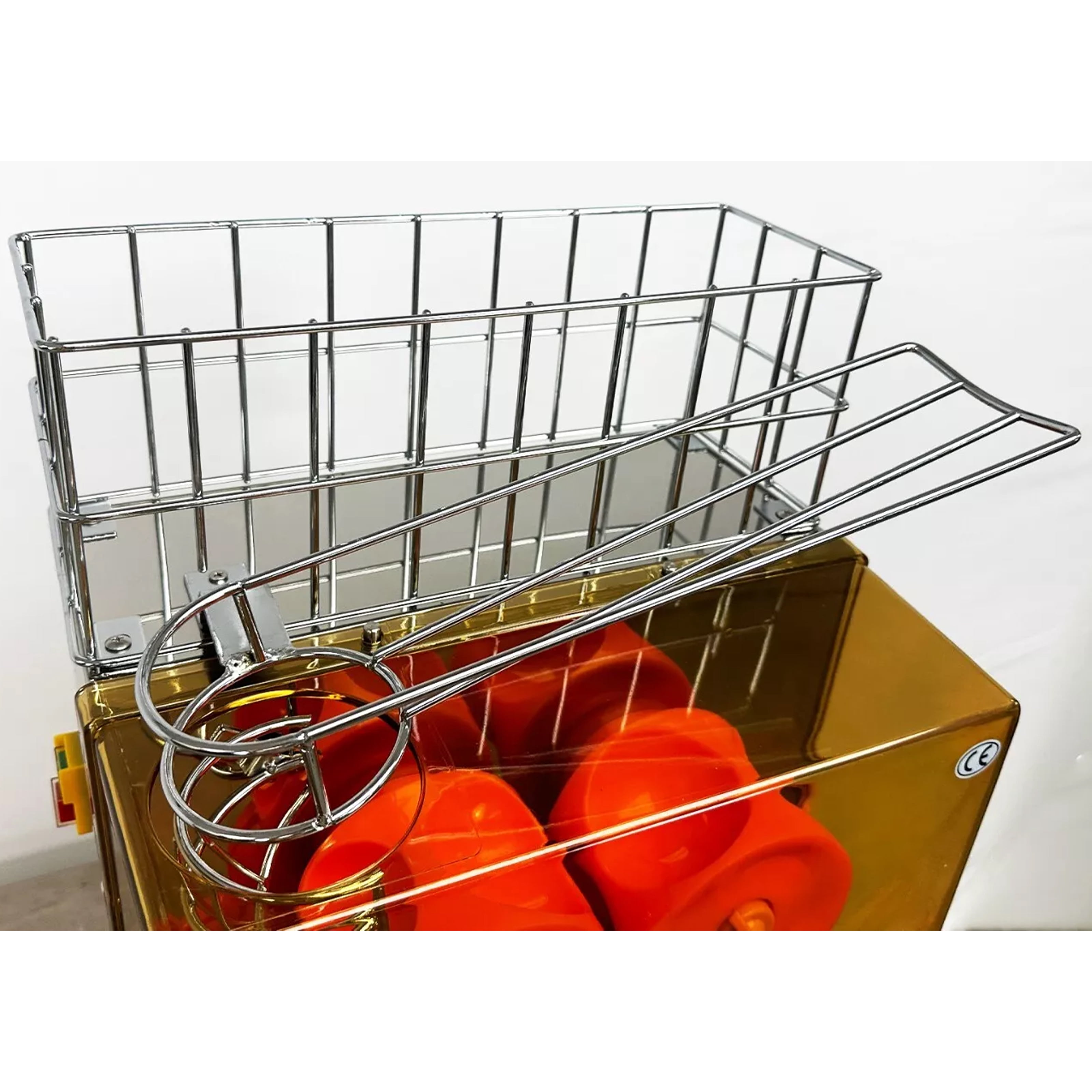 NSF 110V Commercial Orange Juicer Squeezer, Automatic Extractor, Orange Juicer Squeezer Extractor Machine 20 Oranges/ Min
