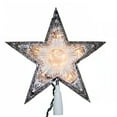 thumbnail image 6 of Kurt Adler 10-Light Laser Clear Star Treetop Lights Up Clear Ornaments, 6 of 8