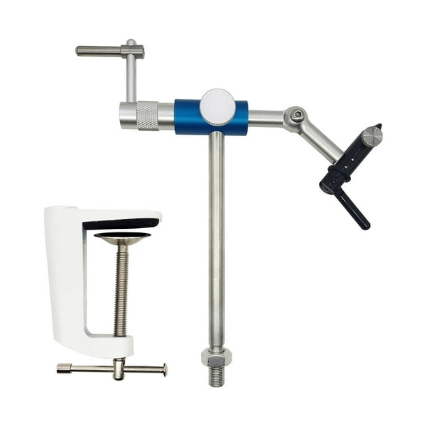 Rotary Fly Tying Vise Fly Tying Tool Adjustable Portable Heavy Duty Practical Fly Fishing Hook