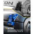 thumbnail image 2 of Xprite Pestillos De Capó Con Bandera De Estados Unidos Compatibles Con Jeep Wrangler Jk Jku 2007-2018 Y Jeep Wrangler Jl Jlu 2018-2025 Y Gladiator Jt 2020+ – Cerraduras Seguras De Aluminio Para Capó,, 2 of 5