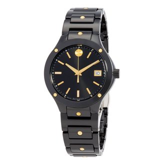 Pre-Owned Movado SE 32mm Steel Quartz Ladies Watch 0607516  display picture 1
