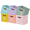 Rainbow, variant on DECOMOMO 13 inch Cube Storage Bin, Fabric Cube, Storage Bin (Rainbow, Set of 6)
