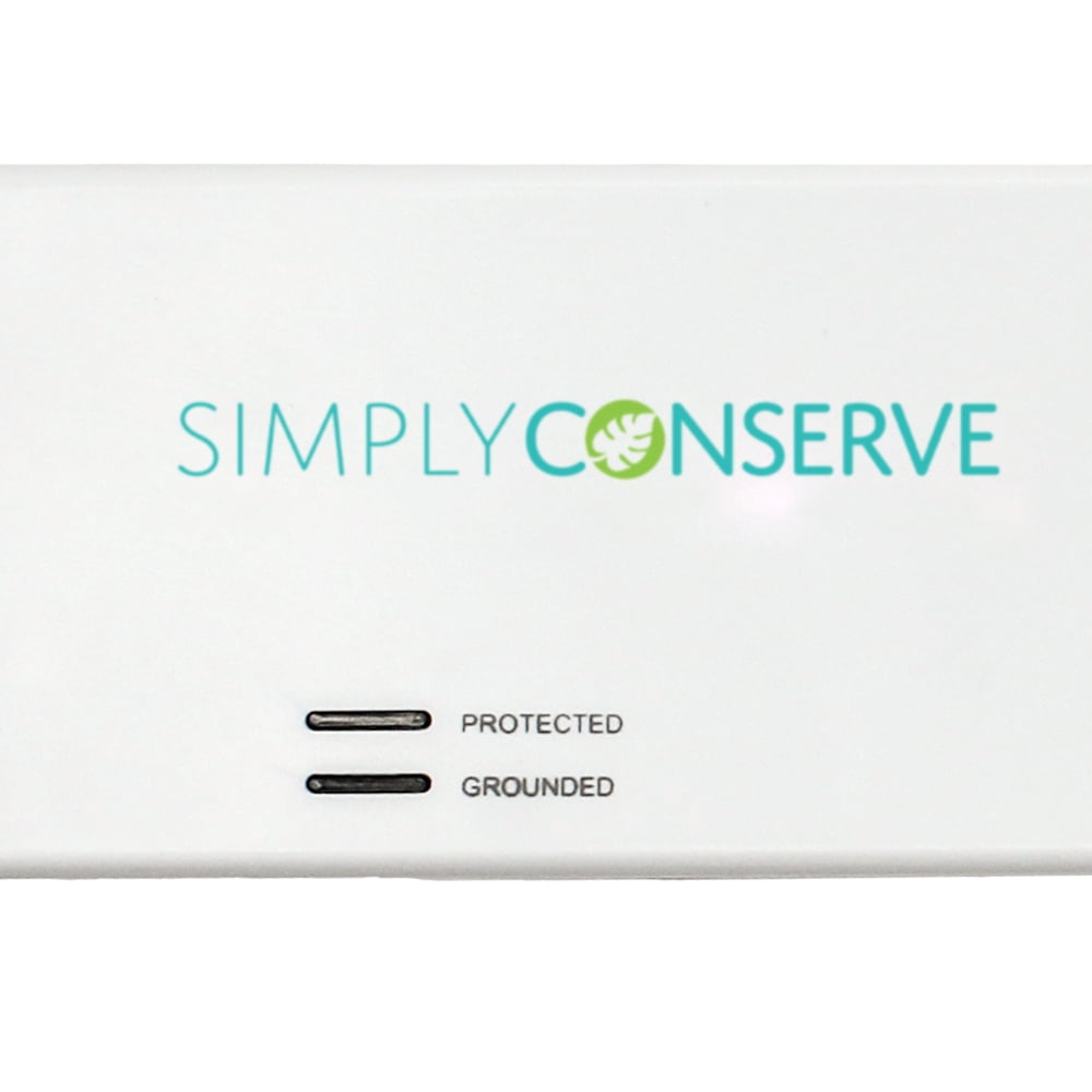 Simply Conserve 3 ft. 7-Outlet Energy-Saving Advanced Surge Protector