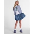 thumbnail image 2 of Weekend Academy Striped Button Front Pleated Skort, Sizes 4-18, 2 of 5
